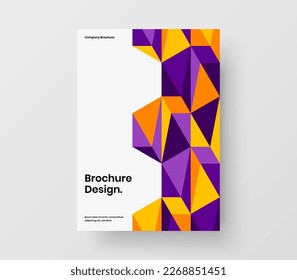 Original poster vector design illustration. Clean mosaic pattern journal cover template.