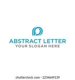 The original PP logo is stylish and elegant in shape