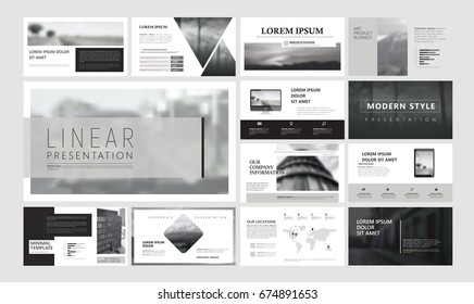 Original Presentation templates or corporate booklet.  Easy Use in creative flyer and style info banner, trendy strategy mockups.  Simple modern Slideshow or Startup. ppt. 