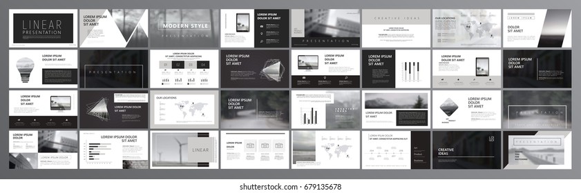 Original Presentation templates or corporate booklet.  Easy Use in creative flyer and style info banner, trendy strategy mockups.  Simple modern Slideshow or Startup. ppt. 