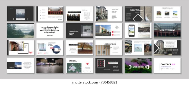 Original Presentation templates or corporate booklet.  Easy Use in creative flyer and style info banner, trendy strategy mockups.  Simple modern Slideshow or Startup. ppt. 