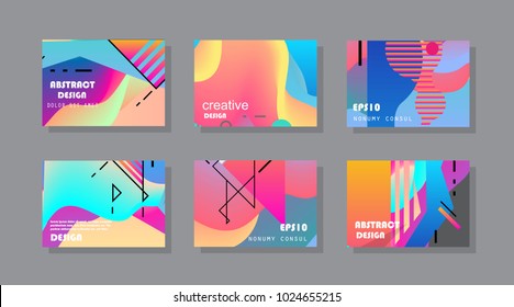 Original Presentation templates. Creative flyer and leaflet, presenting, banner, brochure covers. Horizontal a4 design