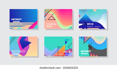 Original Presentation templates. Creative flyer and leaflet, presenting, banner, brochure covers. Horizontal a4 design