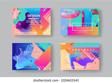 Original Presentation templates. Creative flyer and leaflet, presenting, banner, brochure covers. Horizontal a4 design