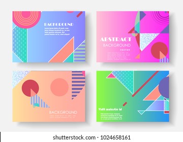 Original Presentation templates. Creative flyer and leaflet, presenting, banner, brochure covers. Horizontal a4 design