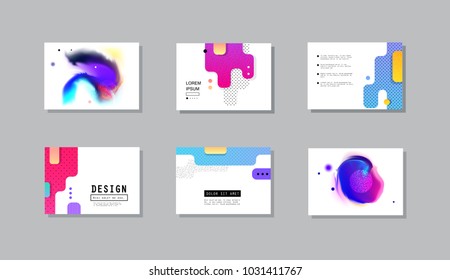 Original Presentation templates. Creative flyer and leaflet, presenting, banner, brochure covers. Horizontal a4 design