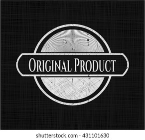Original Product with chalkboard texture