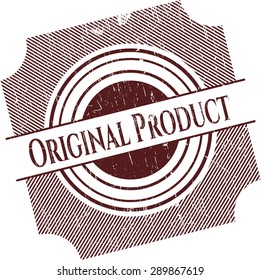 Original Product grunge seal