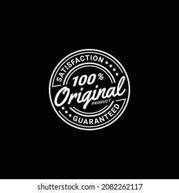 original product guaranted stamp logo