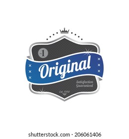 original product retro label theme