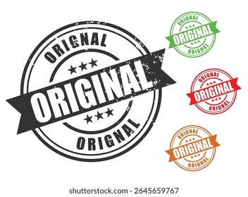 Original produto fita carimbo autêntico selo coleção