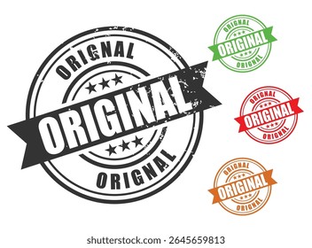 Original produto fita carimbo autêntico selo coleção