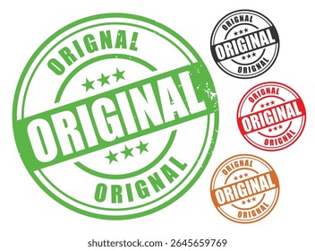 Original Produto Carimbo Set Selos de Qualidade Autênticos