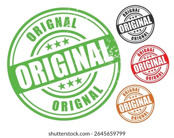 Original Product Stamp Set Authentic Quality Seals