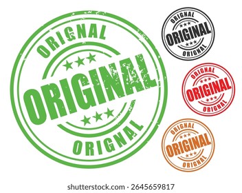 Original Product Stamp Set Authentic Quality Seals