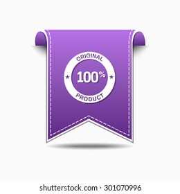 Original Product Violet Vector Icon Design