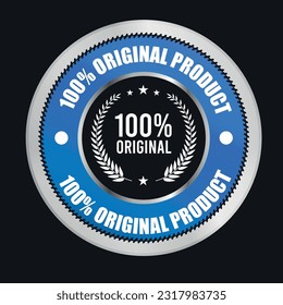 Original Products logo design and Original vector icon