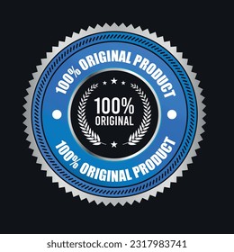 Diseño del logotipo de Productos Originales e icono del vector original
