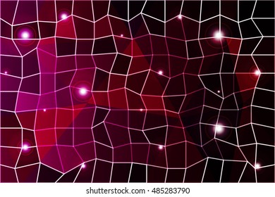 original purple polygonal background. square, triangle. vector illustration. for design