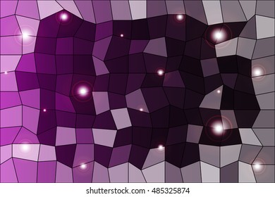 original purple polygonal background. square, triangle. vector illustration. for design