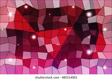original purple polygonal background. square, triangle. vector illustration. for design