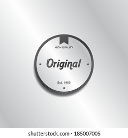 original quality label sticker