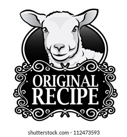 Original Recipe Lamb Royal Seal, Badge