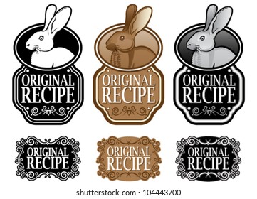 Original-Recia-Kaninchen-Version, vertikale Dichtung