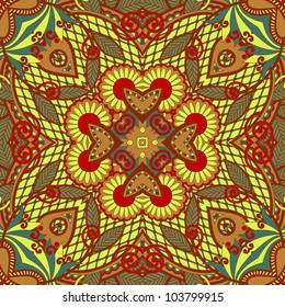 original retro paisley seamless pattern