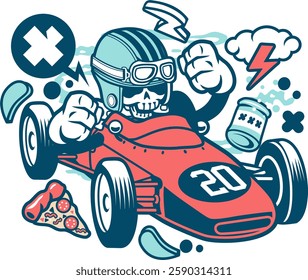 original retro sticker vintage vector