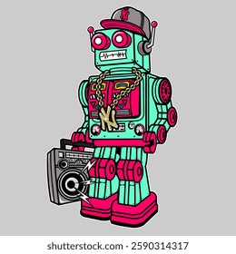 original retro sticker vintage vector