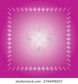An original round frame with an openwork pattern Luxury mandala background vector design Design mandala art background