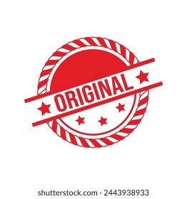 Diseño original de sello de goma. ILUSTRACIÓN VECTORIAL. 