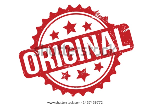 オリジナルのゴム印 オリジナルのゴムグランジスタンプシールベクターイラスト ベクター画像 のベクター画像素材 ロイヤリティフリー 1437439772