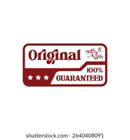 Original rubber stamp seal template isolated