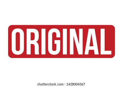 Original Rubber Stamp. Original Stamp Seal – Vector