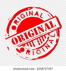 Original, Rubber stamp vector and sticker grunge