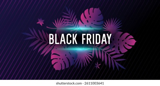 Original sale poster for discount. Summer background. Black Friday. A banner for the sale of goods and services. An advertising poster for the store. Stylish background in a modern style.