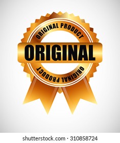 original seal design, vector illustration eps10 graphic 