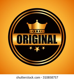 original seal design, vector illustration eps10 graphic 
