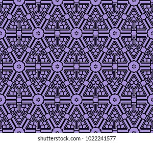 original seamless pattern with modern ornament. geometric style. fashion, interior design