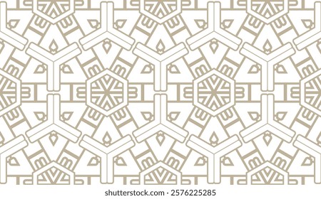 original seamless pattern with modern ornament. geometric style. fashion, interior design