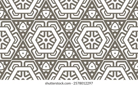 original seamless pattern with modern ornament. geometric style. fashion, interior design