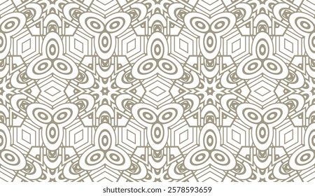 original seamless pattern with modern ornament. geometric style. fashion, interior design