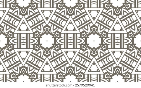 original seamless pattern with modern ornament. geometric style. fashion, interior design