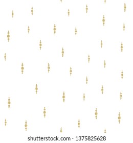 Original Seamless Pattern Strips of Gold color. Perfect for your design, textile, pattern fills, box, posters, cards, web page background etc. Pattern under the mask. Vector.