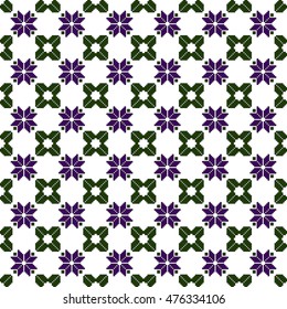 original seamless patterns for embroidery. floral theme. Pixel Mosaic. vector illustration. boho art for printing, the boundary of patterns, textures and textiles, home crafts