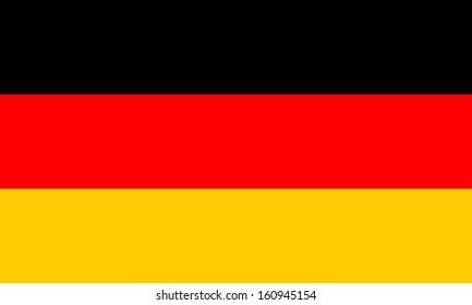 original and simple Germany flag isolated vector in official colors and Proportion Correctly