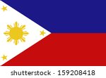 original and simple Republic of The Philippines flag isolated vector in official colors  and Proportion Correctly
The Philippines is a member of Asean Economic Community (AEC)