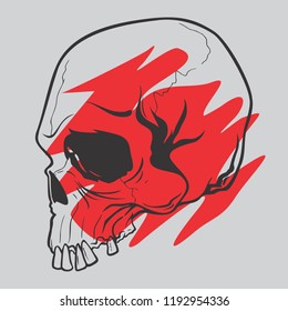 original skull vector